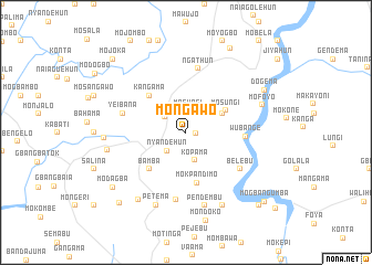 map of Mongawo