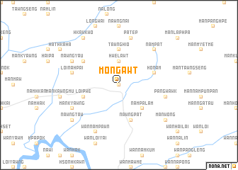 map of Möng Awt