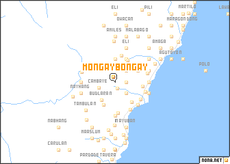 map of Mongaybongay