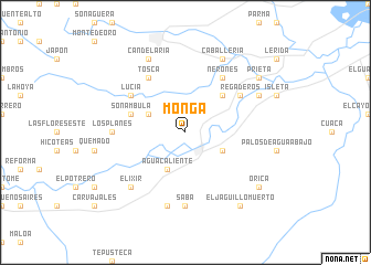 map of Monga