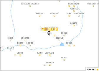 map of Mongero