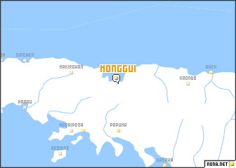 map of Monggui