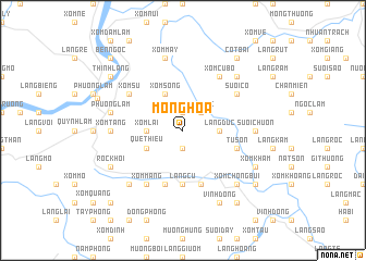 map of Mông Hóa