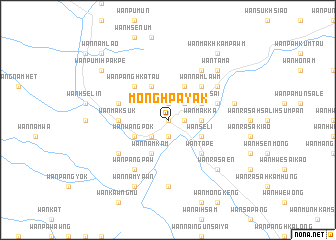 map of Möng Hpāyāk