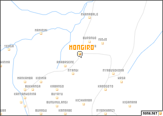 map of Mongiro
