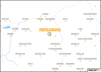 map of Möngkawng