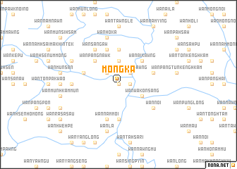 map of Möng Ka