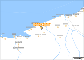 map of Mongkoinit