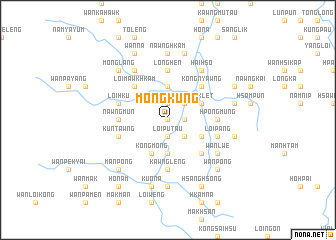 map of Möng Küng
