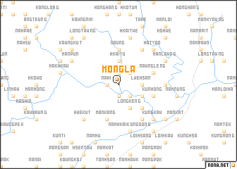 map of Möng La