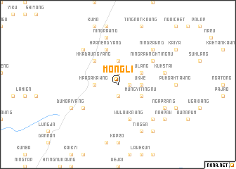 map of Mong Li