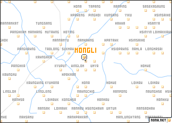 map of Möng Li