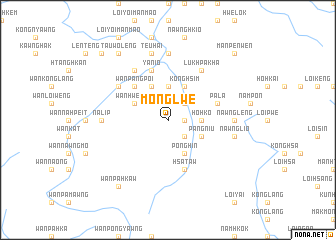 map of Mong Lwe