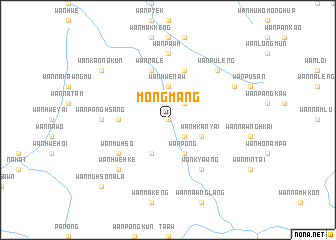 map of Möng Mang