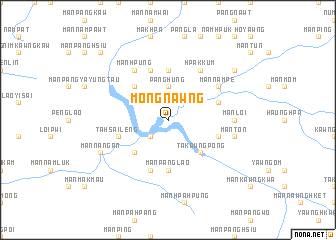 map of Möng Nawng