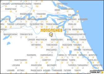 map of Mông Nghê (1)