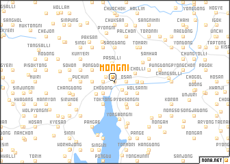 map of Mong-ni