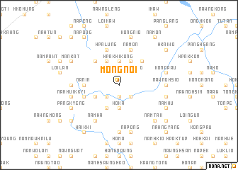 map of Möngnoi