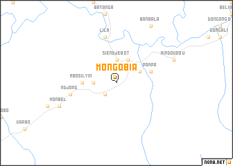 map of Mongobia
