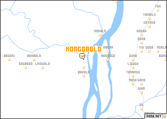 map of Mongobolo