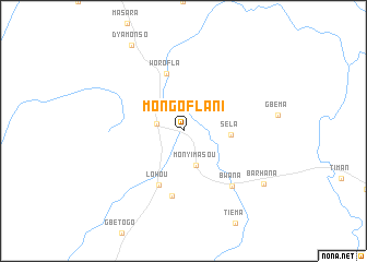 map of Mongoflani