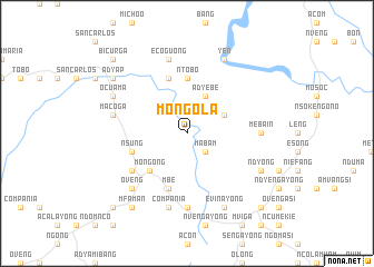 map of Mongola