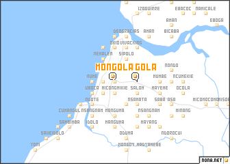 map of Mongola
