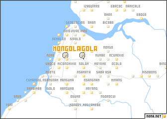 map of Mongola