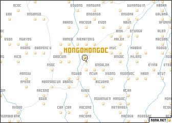 map of Mongomo-Ngoc