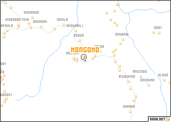 map of Mongomo