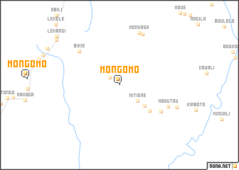 map of Mongomo