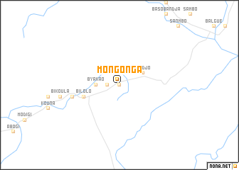 map of Mongonga