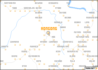 map of Mongong