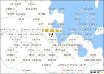 map of Mongonje