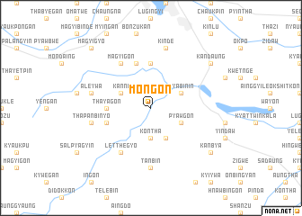 map of Mongon