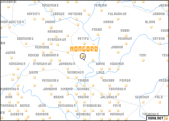 map of Mongoro