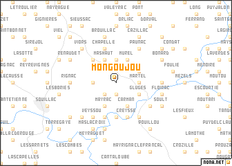 map of Mongoujou