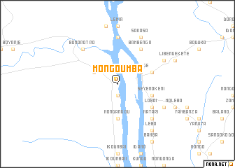 map of Mongoumba