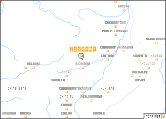 map of Mongoza