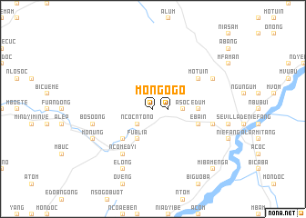 map of Mongó