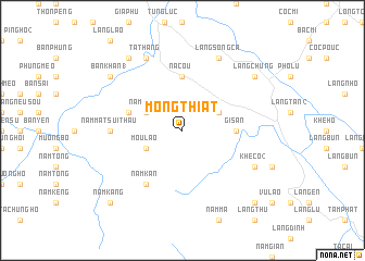 map of Mong Thiat