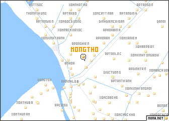 map of Mông Thọ