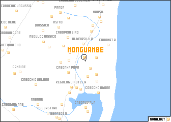 map of Monguambe