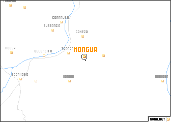 map of Mongua