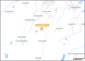 map of Monguba