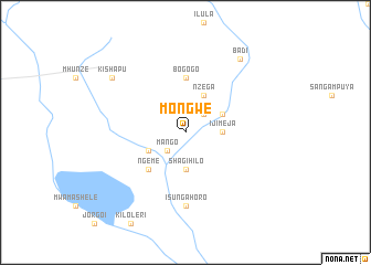 map of Mongwe