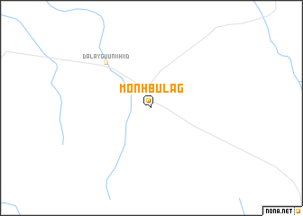 map of Mönhbulag