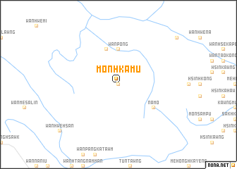 map of Mönhkam-u