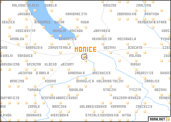 map of Monice