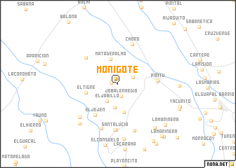 map of Monigote